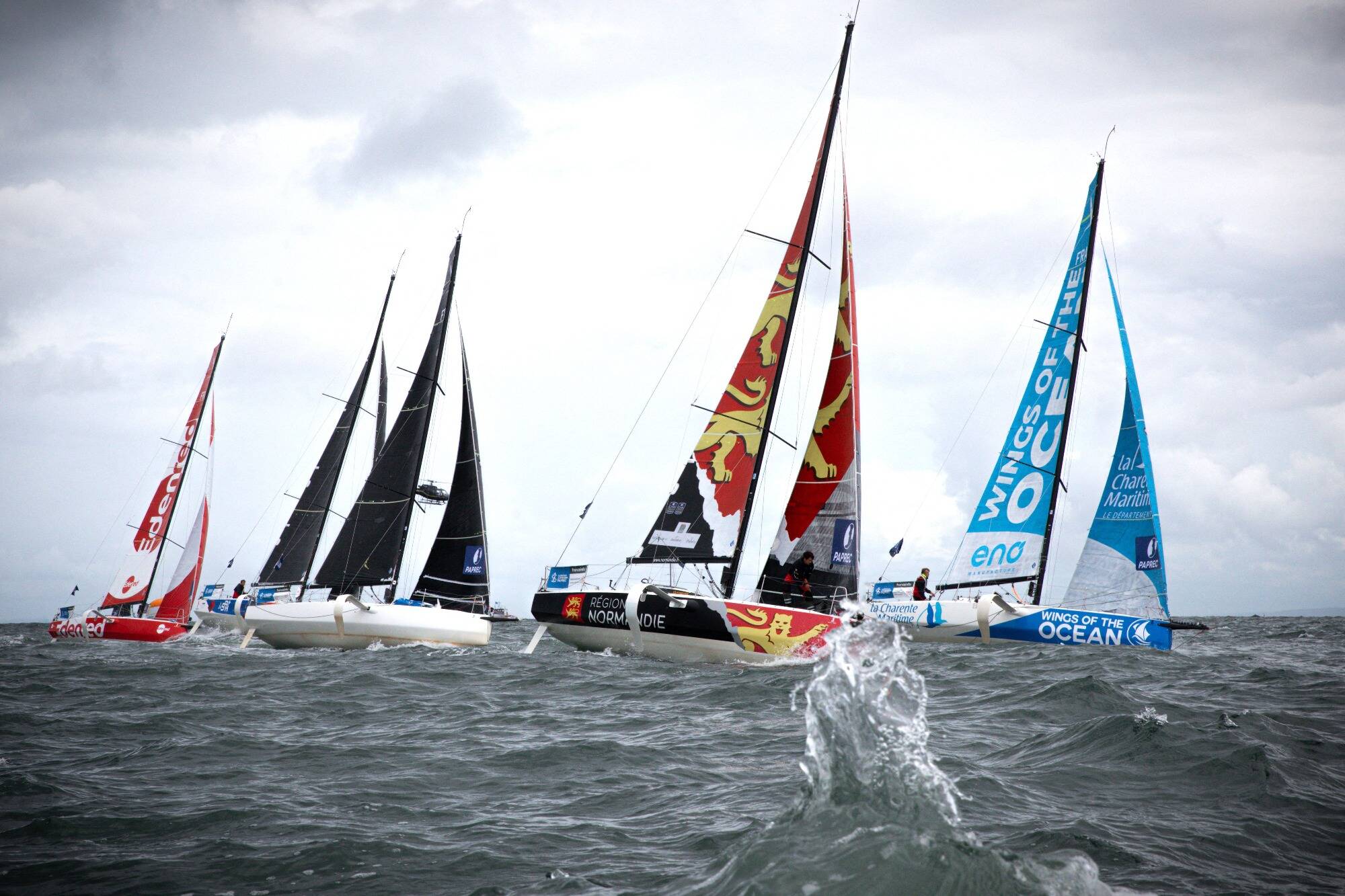 Voile: le départ de la 55e Solitaire du Figaro a été donné