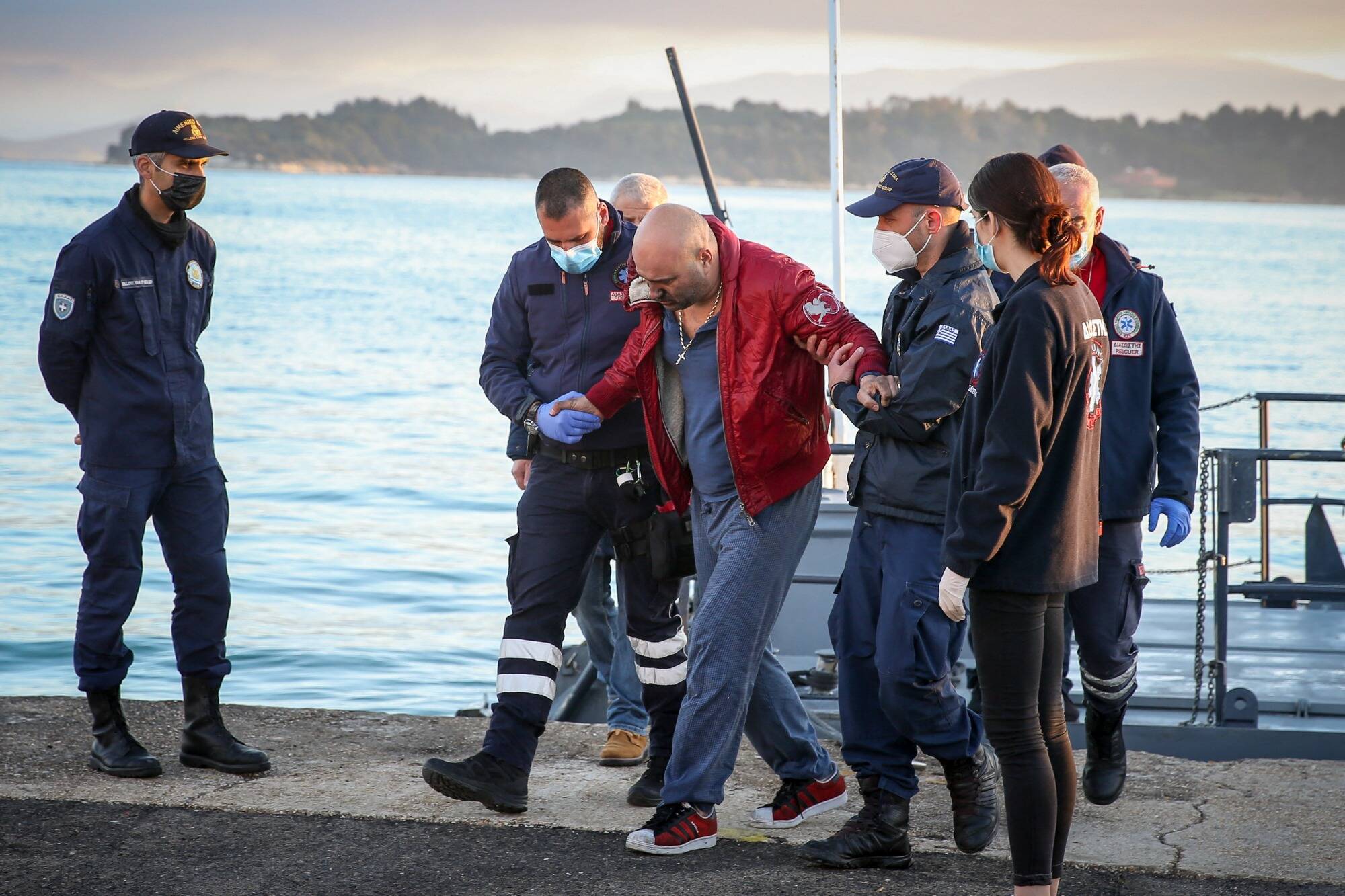 Incendie sur un ferry en mer Ionienne en Grèce: trois blessés, deux personnes bloquées