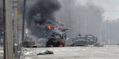Le centre de Kharkiv, deuxième plus grande ville d'Ukraine, bombardé par l'armée russe