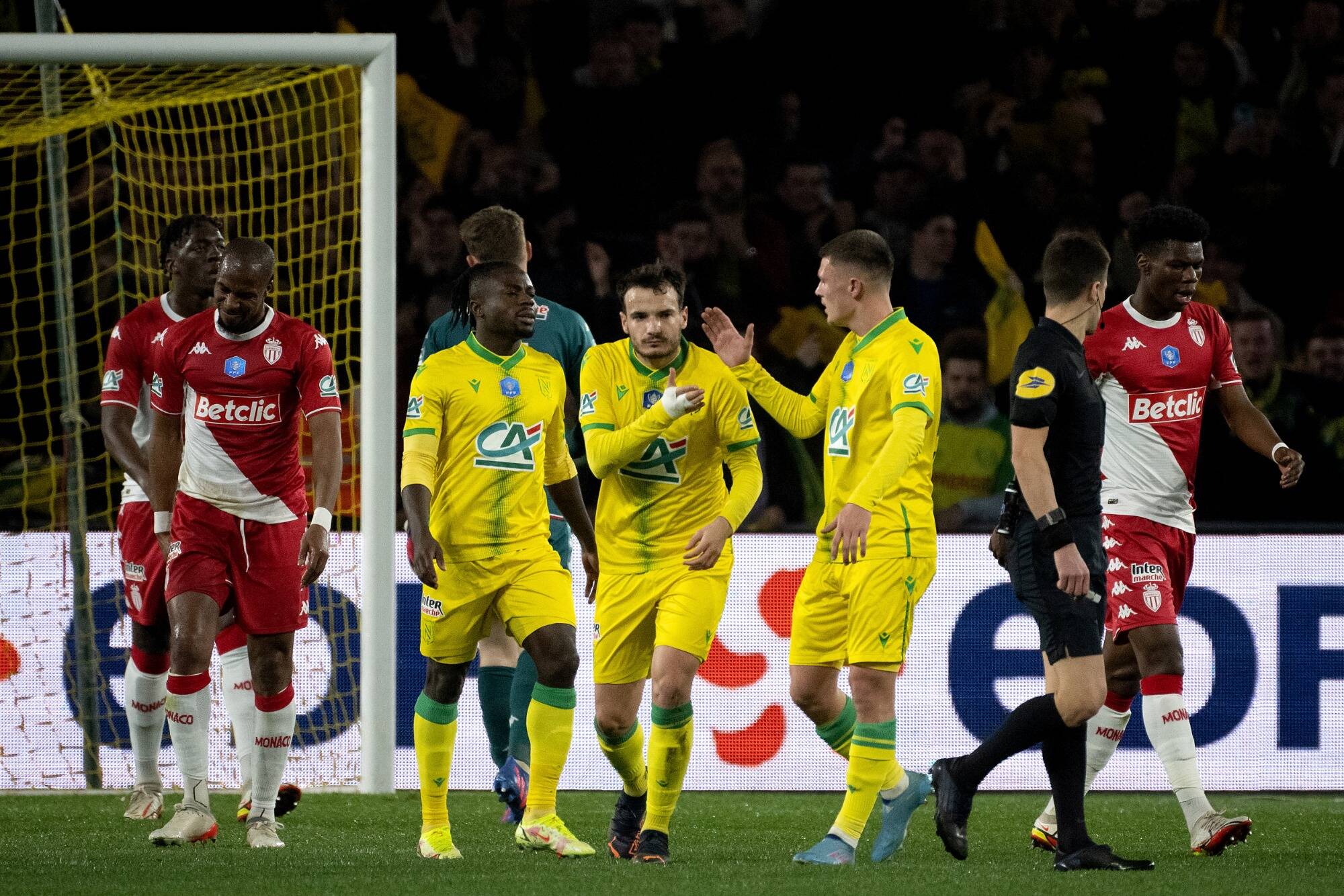 Nantes bat l'AS Monaco et rejoint l'OGC Nice en finale de la Coupe de France