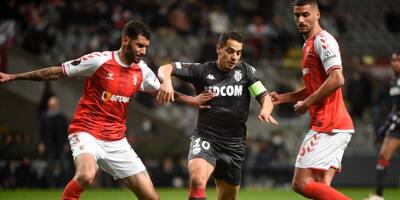 Huitième de finale aller de la Ligue Europa: l'AS Monaco menée 1 à 0 par Braga à la pause