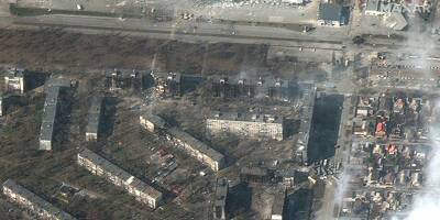 Guerre en Ukraine: un bâtiment de la Croix-Rouge bombardé par les Russes à Marioupol