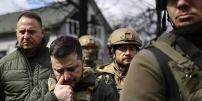 Guerre en Ukraine: Volodymyr Zelensky sur les lieux du massacre de Boutcha, 90% de Marioupol détruite... Suivez notre direct