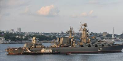 Guerre en Ukraine: le Moskva, le vaisseau amiral de la flotte russe en mer Noire, 