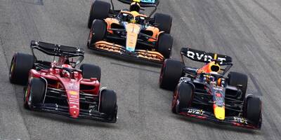 Verstappen devant Leclerc sur la grille de départ du GP de F1 d'Imola dimanche