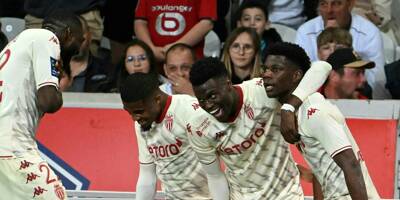L'AS Monaco s'impose à Lille (1-2) et prend provisoirement la 2e place de Ligue 1