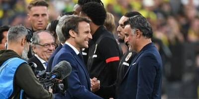 Le message de Christophe Galtier à Emmanuel Macron avant le coup d'envoi de la finale de la Coupe de France