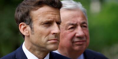 Elections législatives: Emmanuel Macron reçoit Gérard Larcher à l'Elysée à cinq jours du second tour