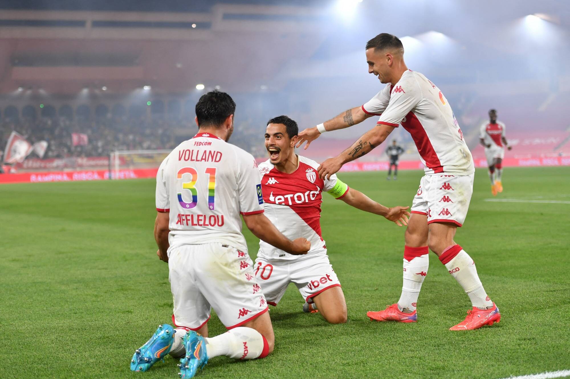 Monaco renverse Brest (4-2) et s'empare de la deuxième place de Ligue 1