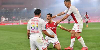 Monaco renverse Brest (4-2) et s'empare de la deuxième place de Ligue 1