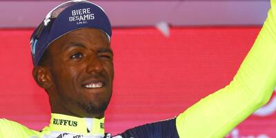 Le coureur cycliste Biniam Girmay vainqueur d'étape sur le Giro abandonne après un improbable accident