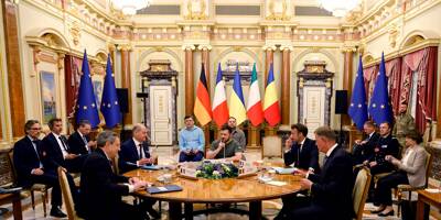 Guerre en Ukraine direct: Macron, Scholz et Draghi pour un statut de candidat 