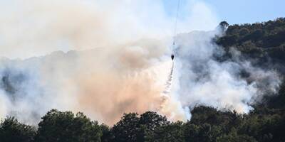 Jura: l'un des incendies progresse, 460 hectares de forêts et de broussailles brûlés