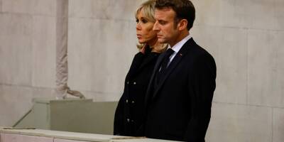 Est-il vrai que les Macron sont allés se recueillir sur le cercueil d'Elizabeth II en baskets?