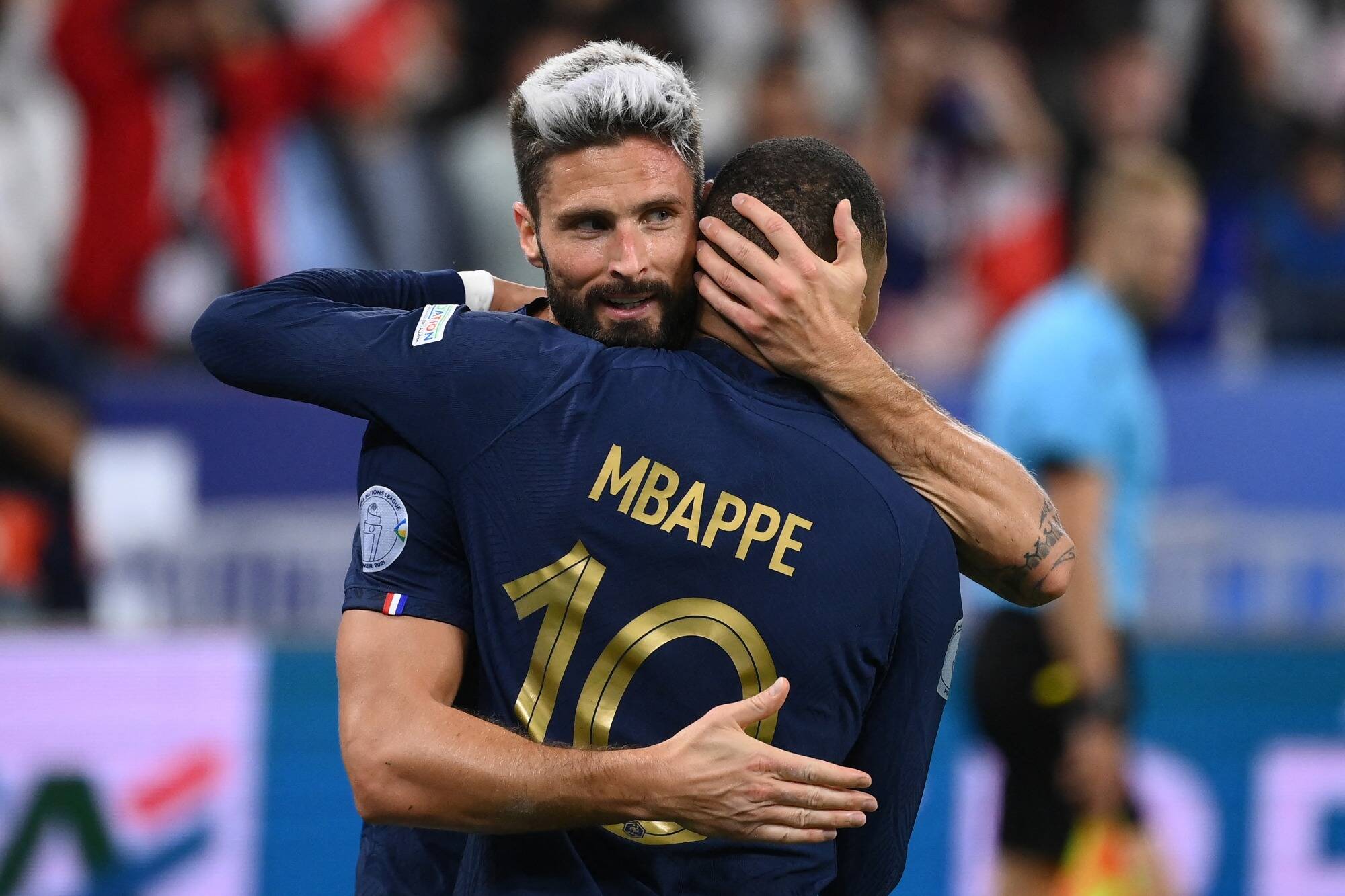 Ligue des nations: la France bat l'Autriche 2-0, Mbappé et Giroud buteurs