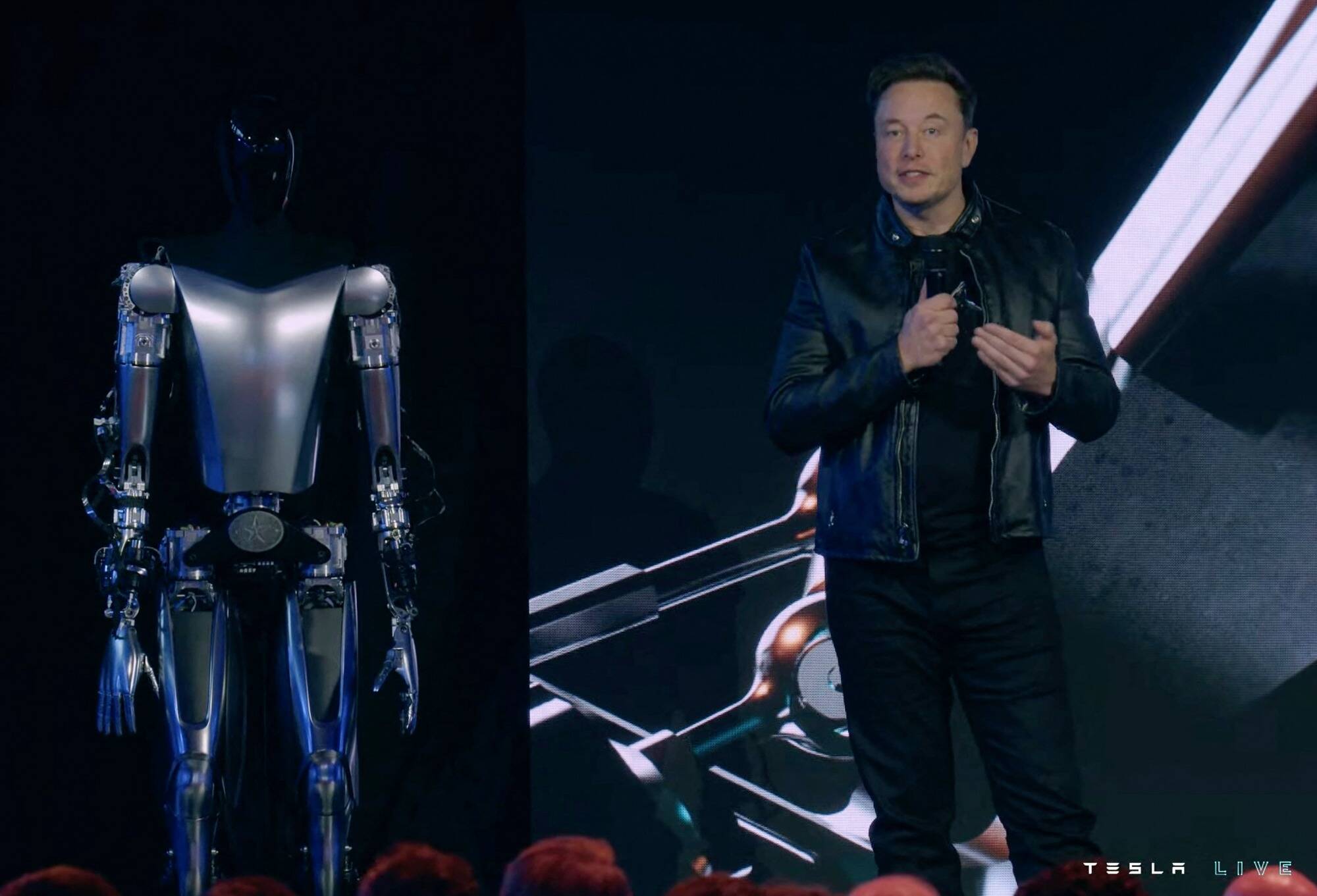 Voici à quoi va ressembler Optimus, le robot humanoïde de Tesla imaginé par Elon Musk
