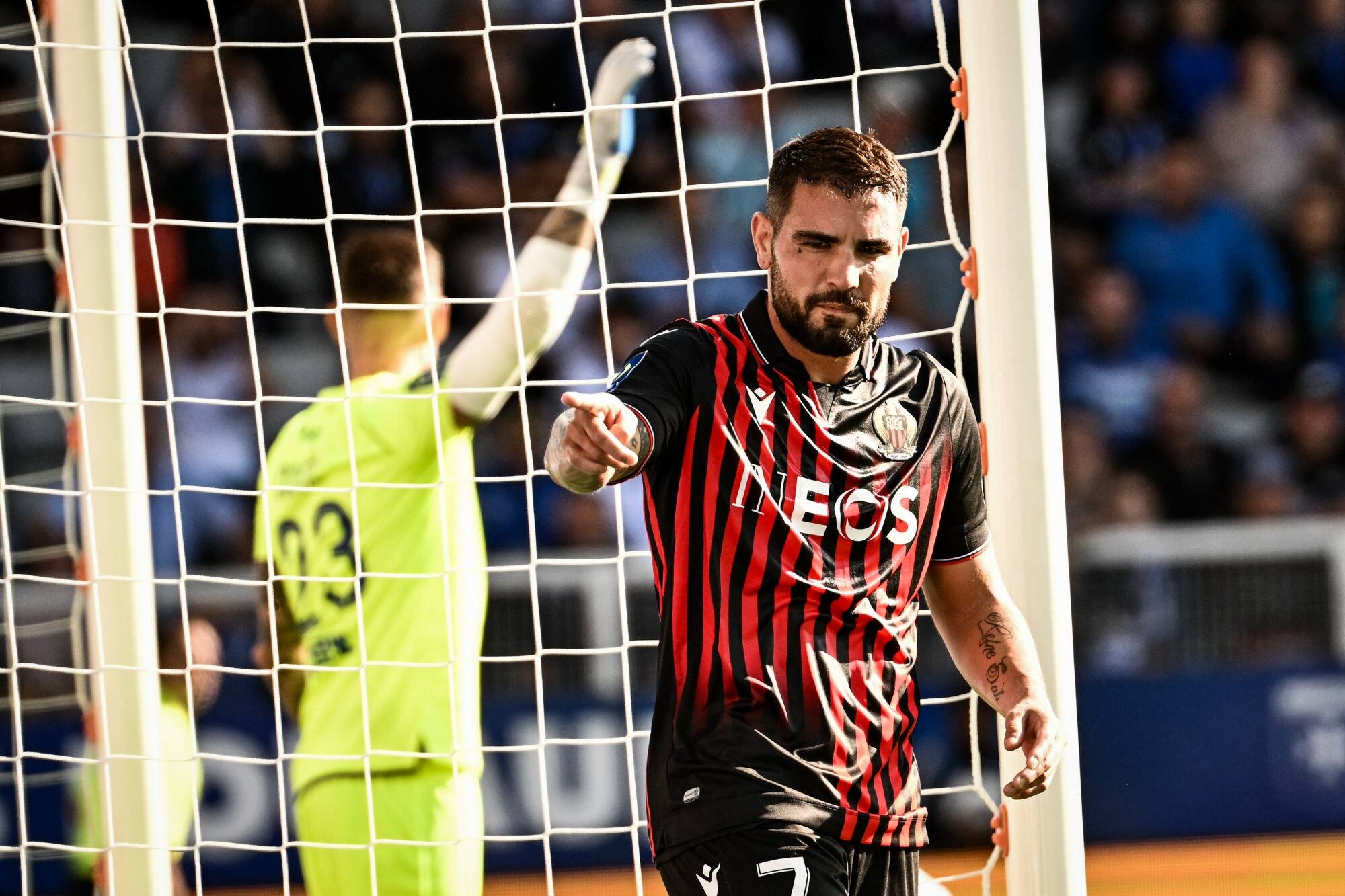 OGC Nice: les examens ont été rassurants, Andy Delort sera absent une quinzaine de jours