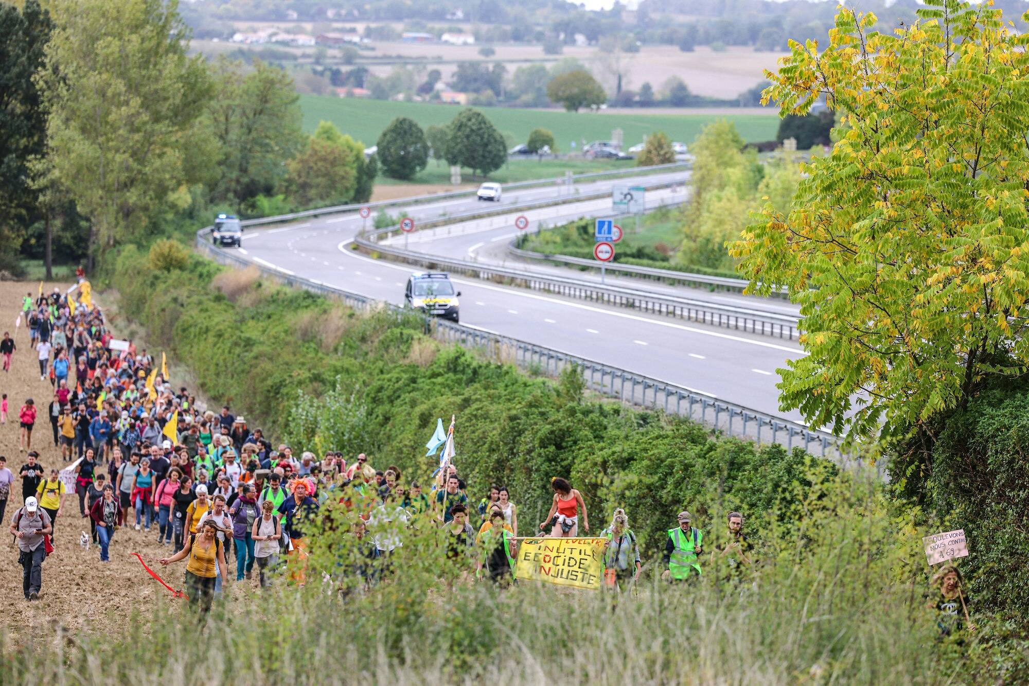 Le chantier de l'autoroute contestée entre Toulouse et Castres, pourrait être terminé "dans une année", espère le ministre des Transports, Philippe Tabarot