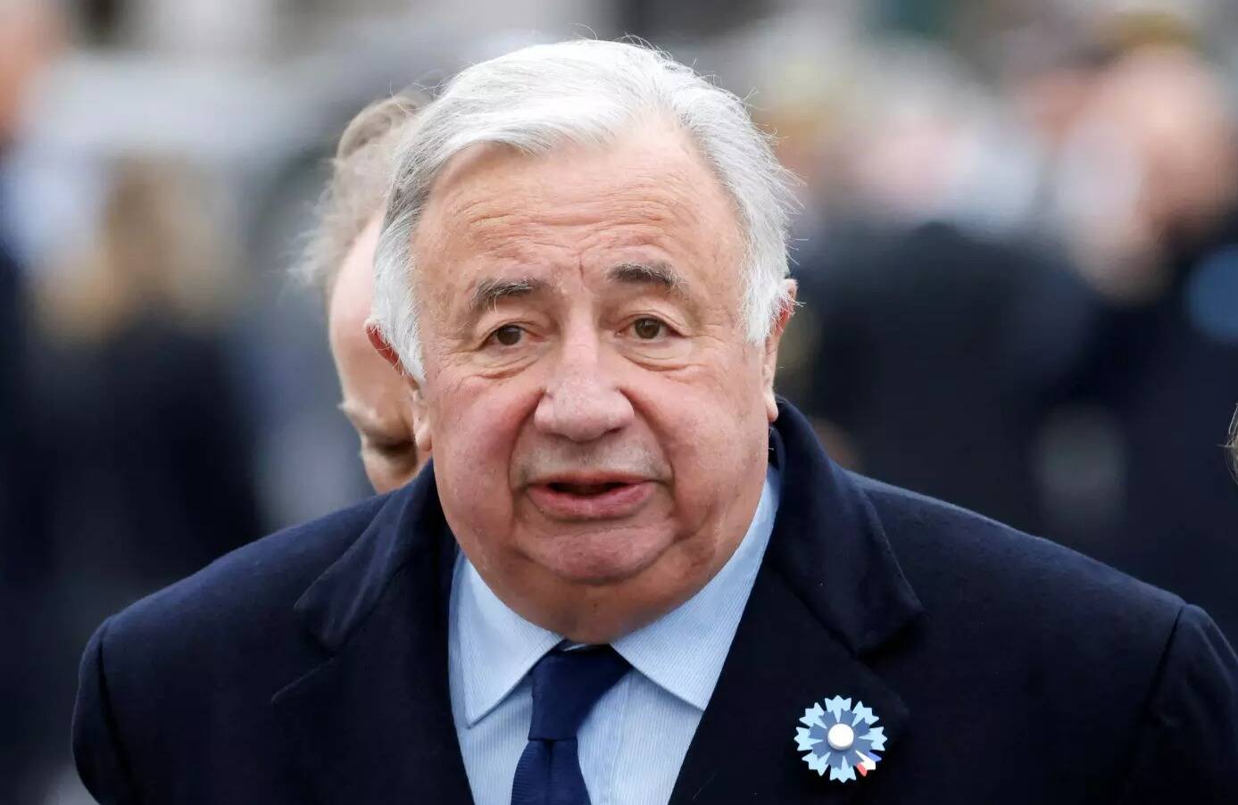 Retraites: "il serait irresponsable de bloquer le pays", juge Gérard Larcher