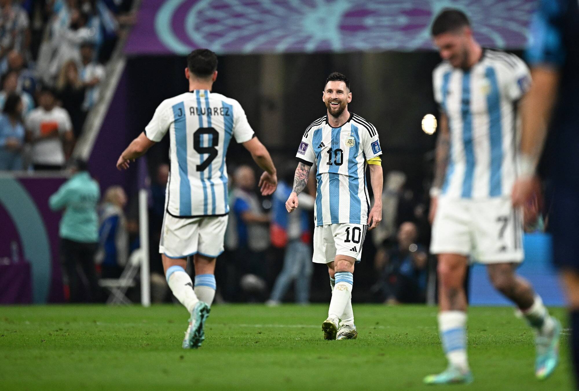Grâce à un grand Messi, l'Argentine bat la Croatie 3-0 et jouera la finale du Mondial dimanche