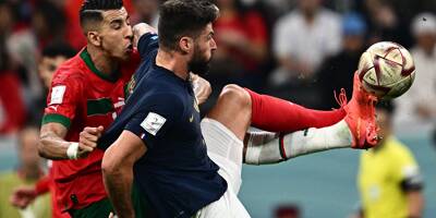 A la mi-temps, la France mène 1-0 contre le Maroc en demi-finale du Mondial