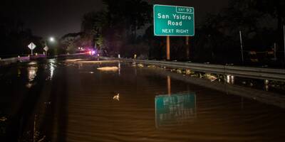 Les images impressionnantes des inondations en Californie qui touchent les villes huppées de Santa Barbara et Montecito