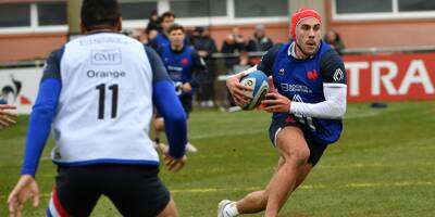 Rugby: Gabin Villière de retour à l'entraînement avec Toulon après sa blessure avec le XV de France