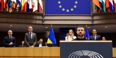 Ce qu'il faut retenir du discours de Volodymyr Zelensky devant le parlement européen