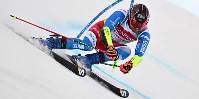 Mondiaux de ski Alpin: le Niçois Mathieu Faivre en souffrance lors de la première manche du géant de Courchevel
