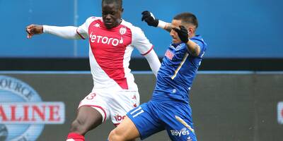 L'AS Monaco retrouve le podium de la Ligue 1 après son nul à Troyes (2-2)
