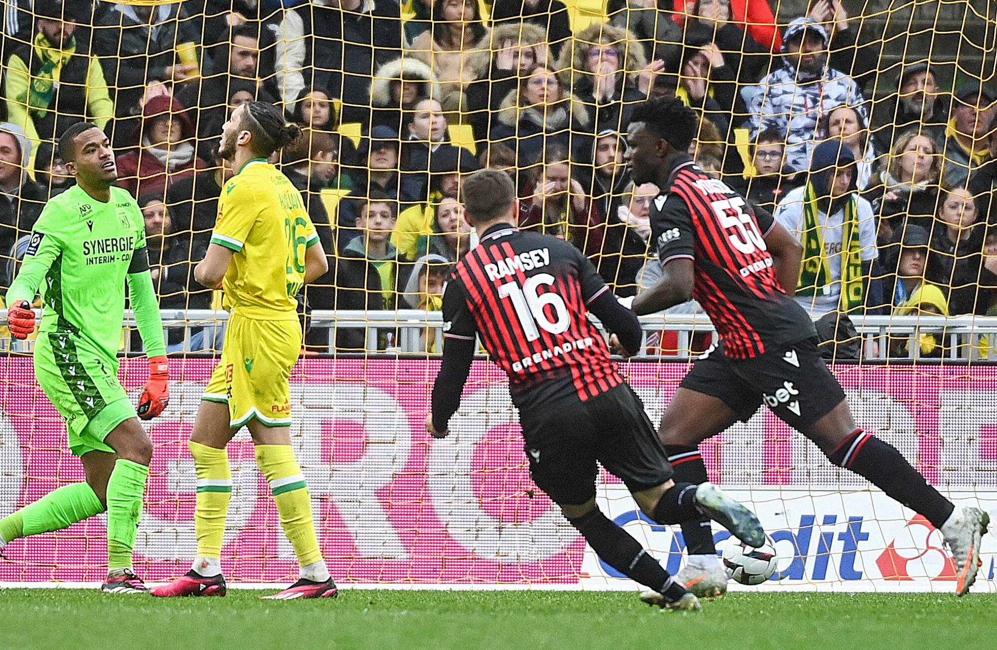 Youssouf s'occupe de tout, les notes des joueurs de l'OGC Nice après le nul 2-2 à Nantes
