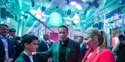 76e Festival de Cannes: Arnold Schwarzenegger aperçu sur la Croisette tout sourire avec les fans