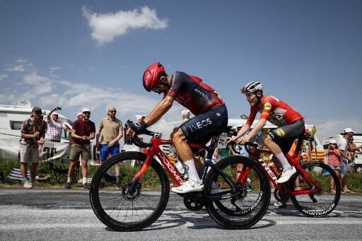 Tour de France: Kwiatkowski s'impose en solitaire au sommet du Grand Colombier, Pogacar grappille encore quelques secondes