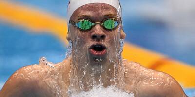 Mondiaux de natation: record du monde pour le Français Léon Marchand, sacré sur 400m 4 nages