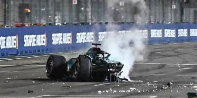 Les images de l'énorme crash de Lance Stroll pendant les qualifications du Grand Prix de F1 de Singapour