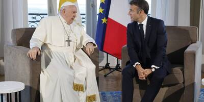 A Marseille, Emmanuel Macron a parlé immigration et fin de vie avec le Pape François