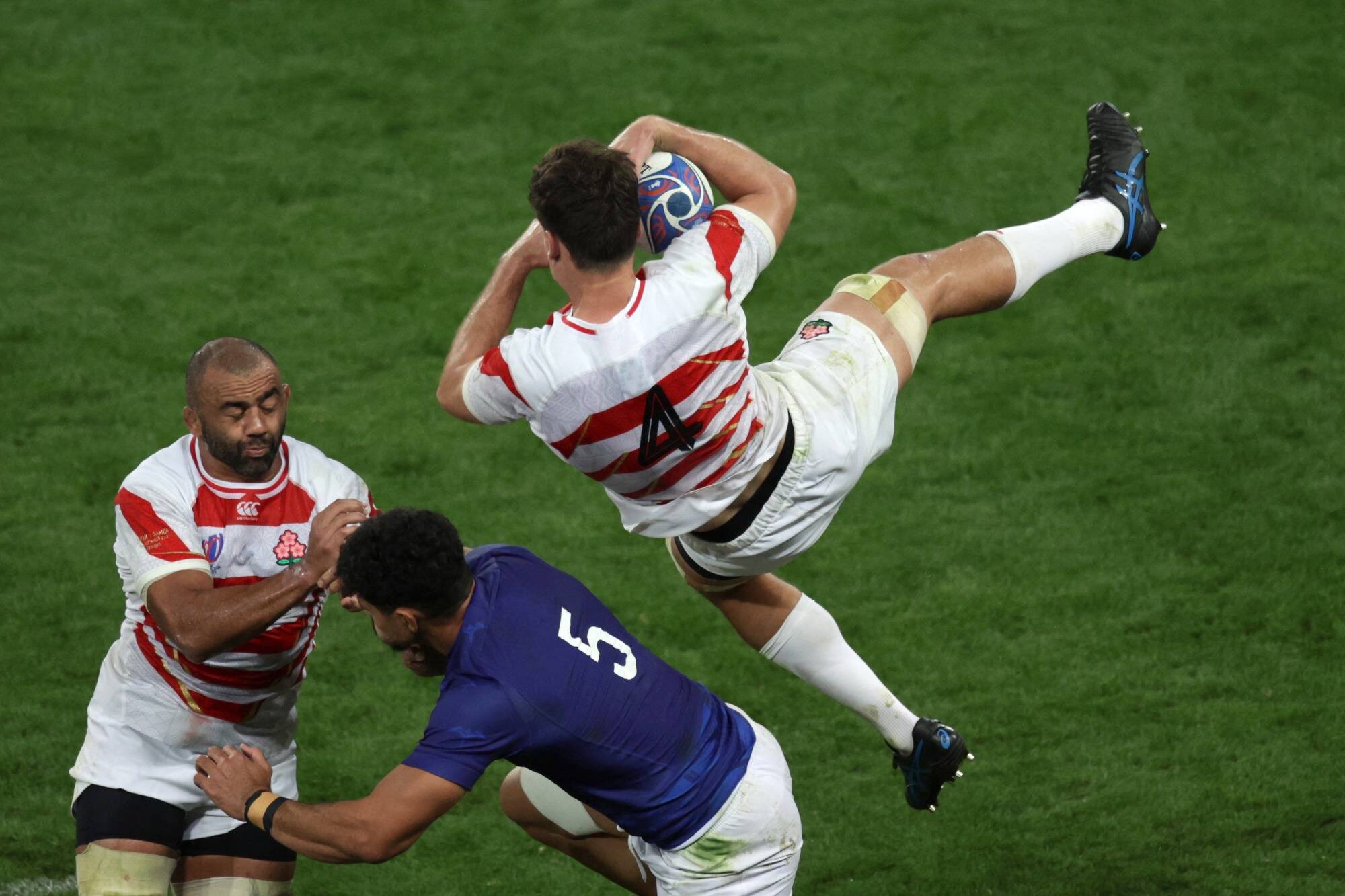 Mondial-2023: Le Japon, laborieux, vient à bout des Samoans et garde un espoir de qualification