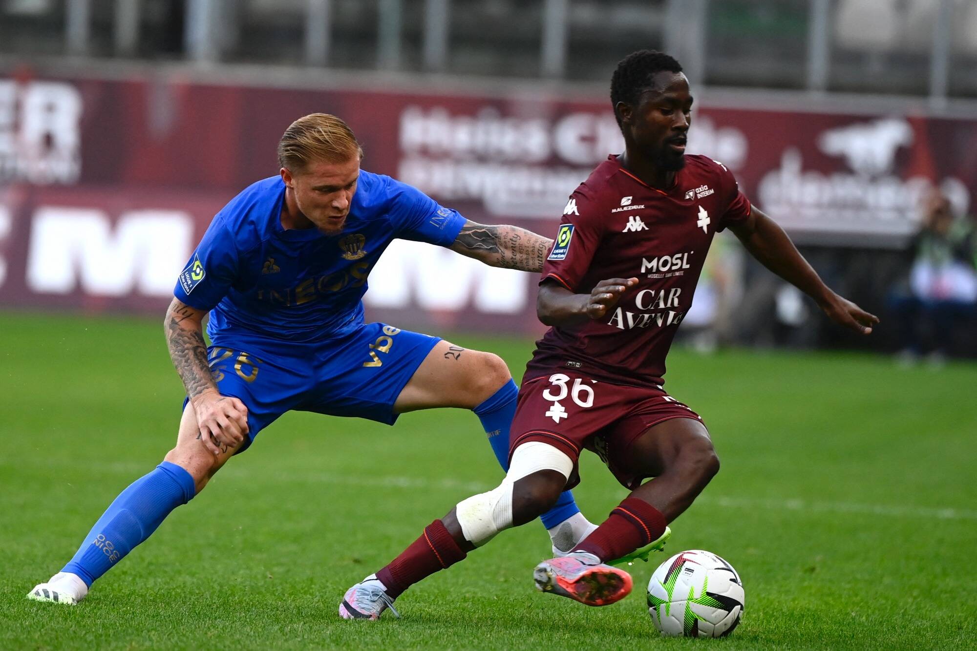 Ligue 1: découvrez les notes des joueurs de l'OGC Nice après la victoire face à Metz