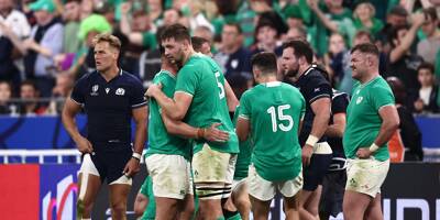 Coupe du monde de rugby: l'Irlande bat l'Ecosse (36-14), la France face à l'Afrique du Sud en quarts de finale