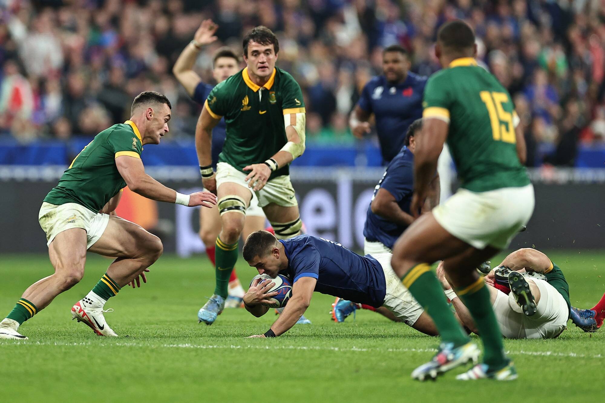 La France éliminée après sa défaite 28-29 face à l'Afrique du Sud