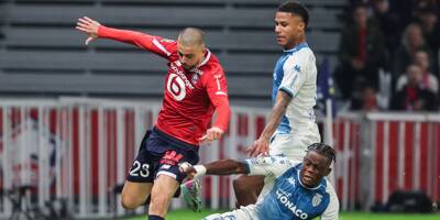 Battu à Lille (2-0), Monaco abandonne sa place de leader de Ligue 1