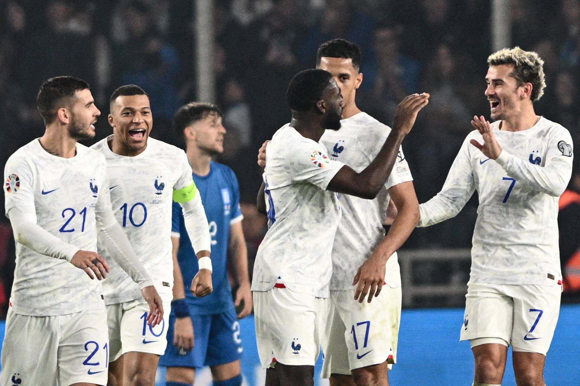 Déjà qualifiée pour l'Euro 2024, la France se contente d'un nul 2-2 en Grèce pour son dernier match