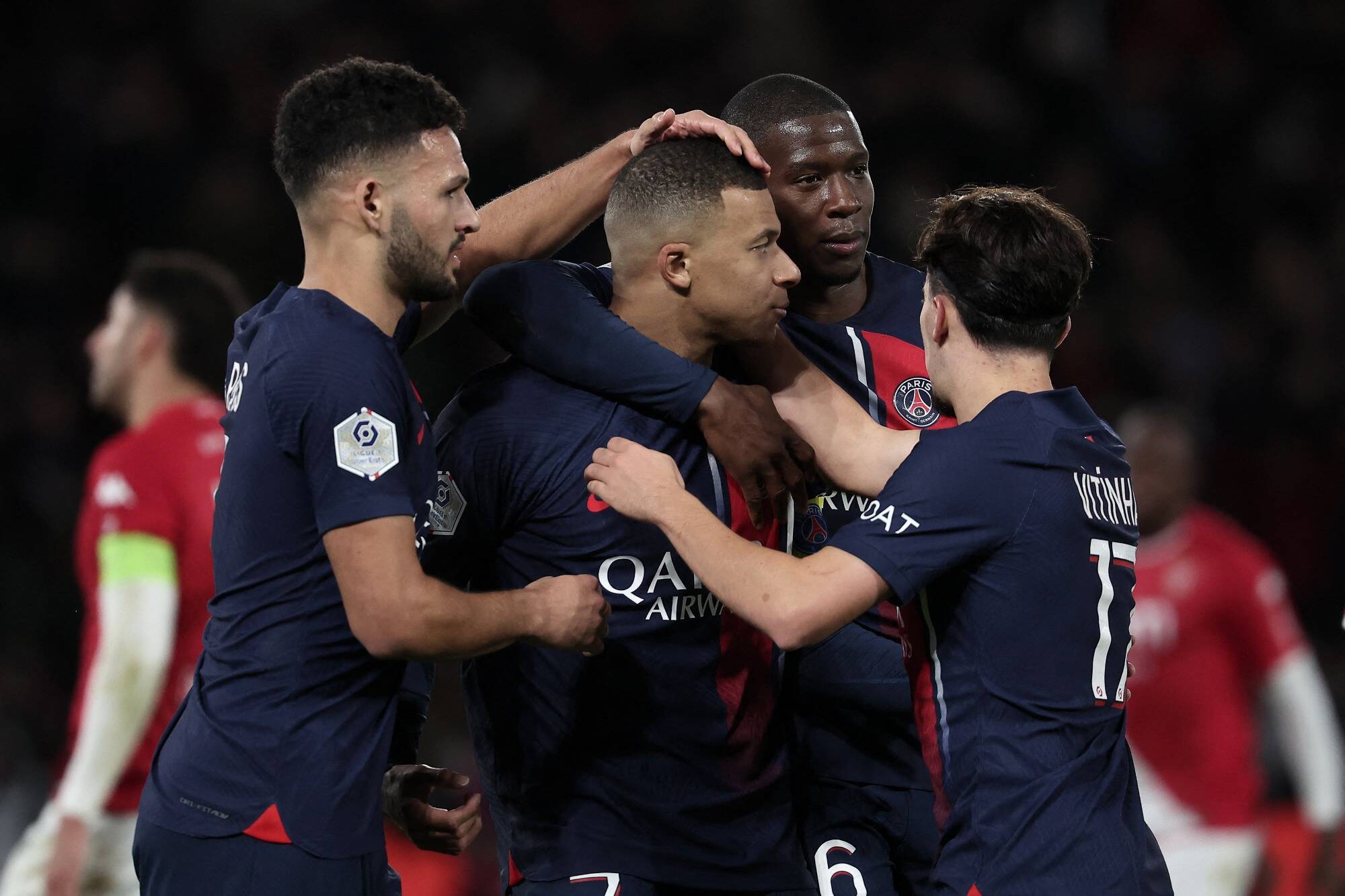 L'AS Monaco corrigée 5-2 par le PSG, mais reste sur le podium de la Ligue 1
