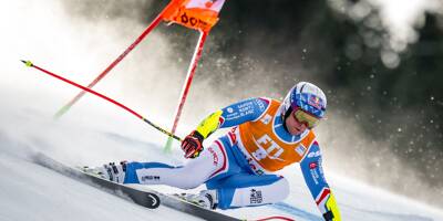 Ski alpin: inquiétude après la lourde chute d'Alexis Pinturault dans le super-G de Wengen