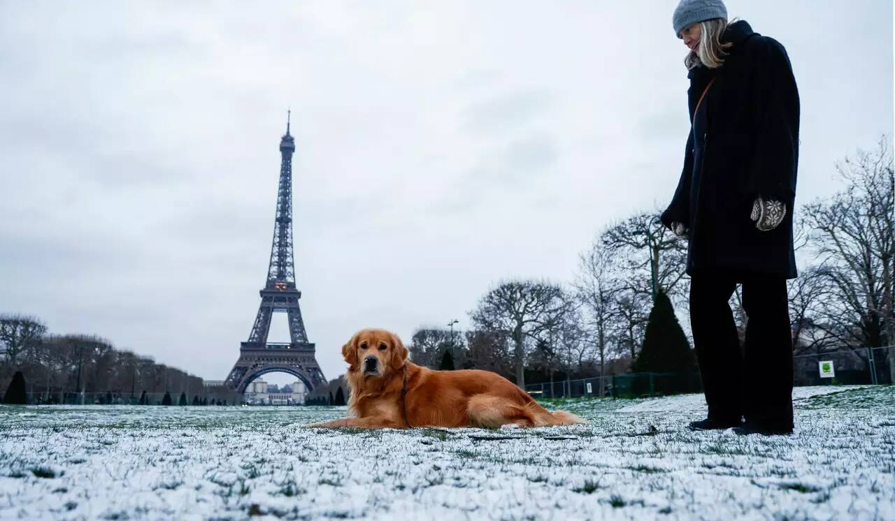 De la Normandie au Nord-Pas-de-Calais, en passant par Paris, découvrez les magnifiques images de la neige tombée dans le nord de la France