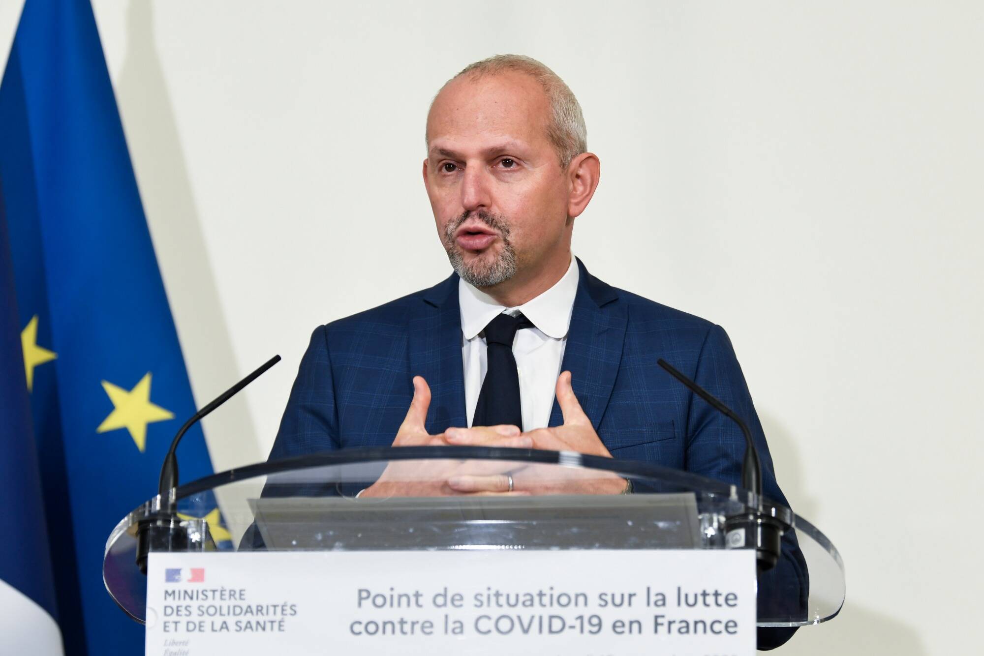 Jérôme Salomon va bientôt quitter son poste de directeur général de la Santé