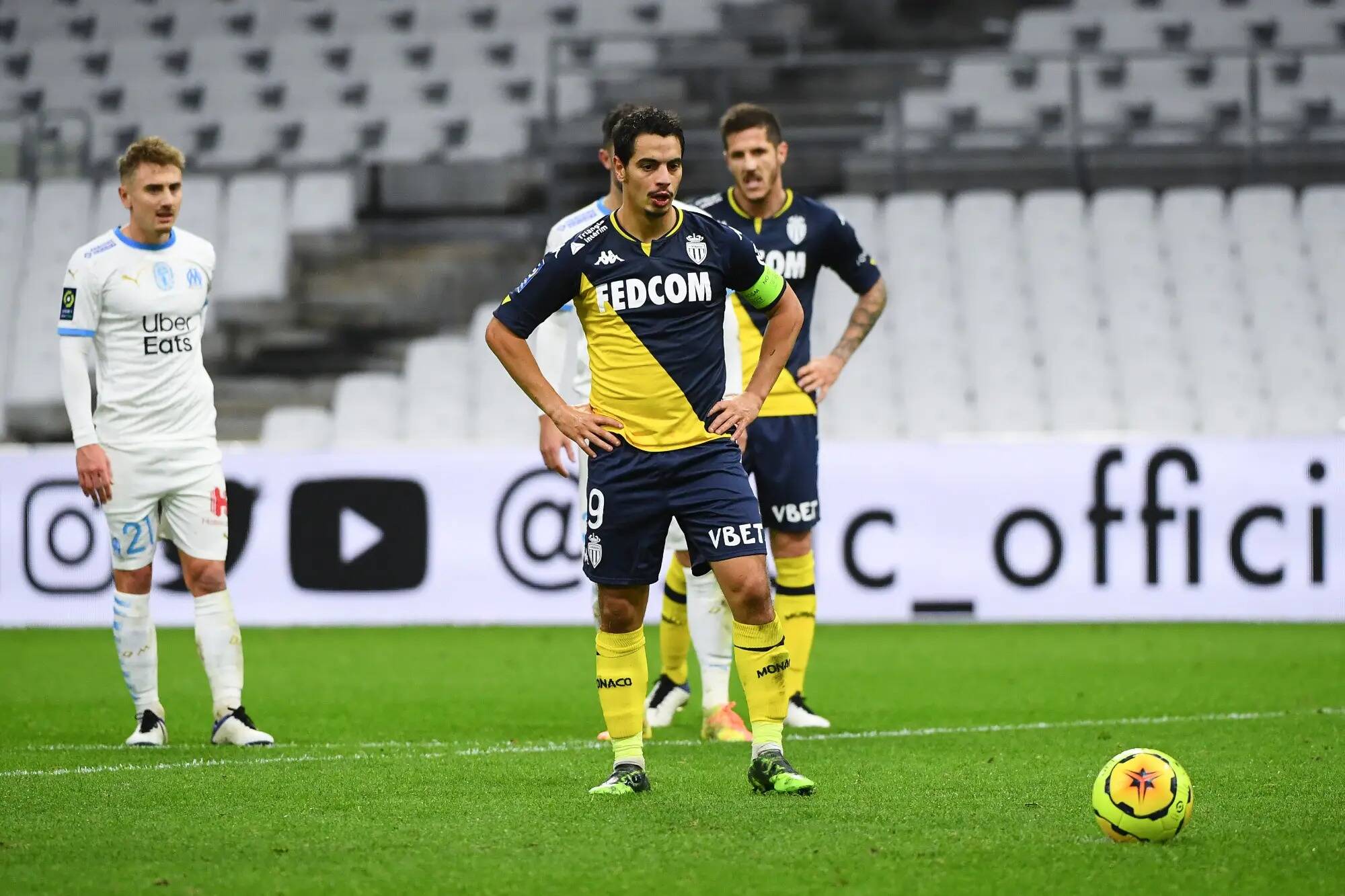 Plombé par les ailes... les notes des joueurs de l'AS Monaco après la défaite face à l'OM (2-1)