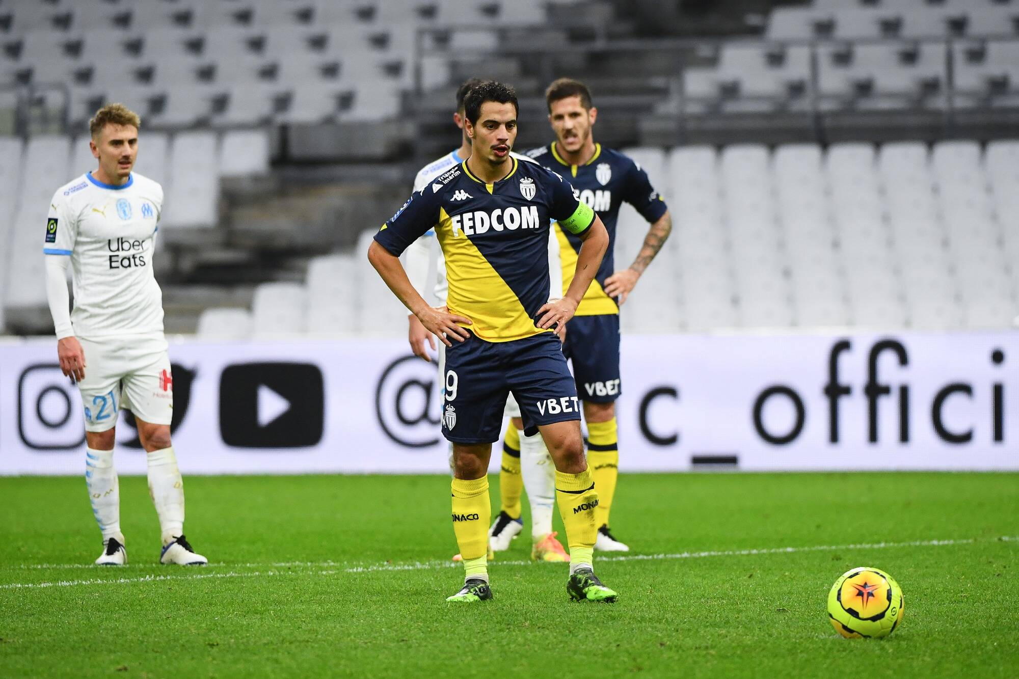 Plombé par les ailes... les notes des joueurs de l'AS Monaco après la défaite face à l'OM (2-1)