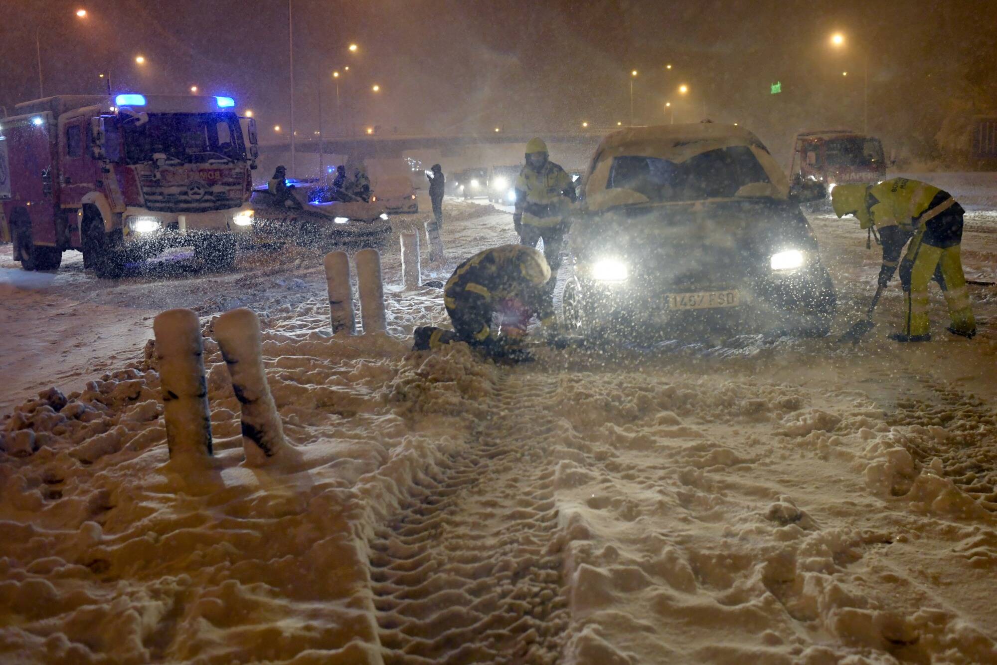 Tempete Filomena La Neige Seme Le Chaos En Espagne Nice Matin