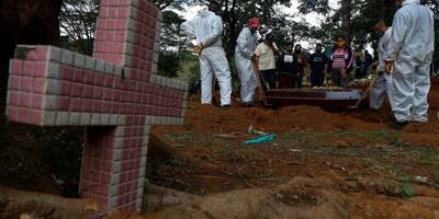 Brésil: 82.000 morts du Covid-19 en avril, nouveau record mensuel